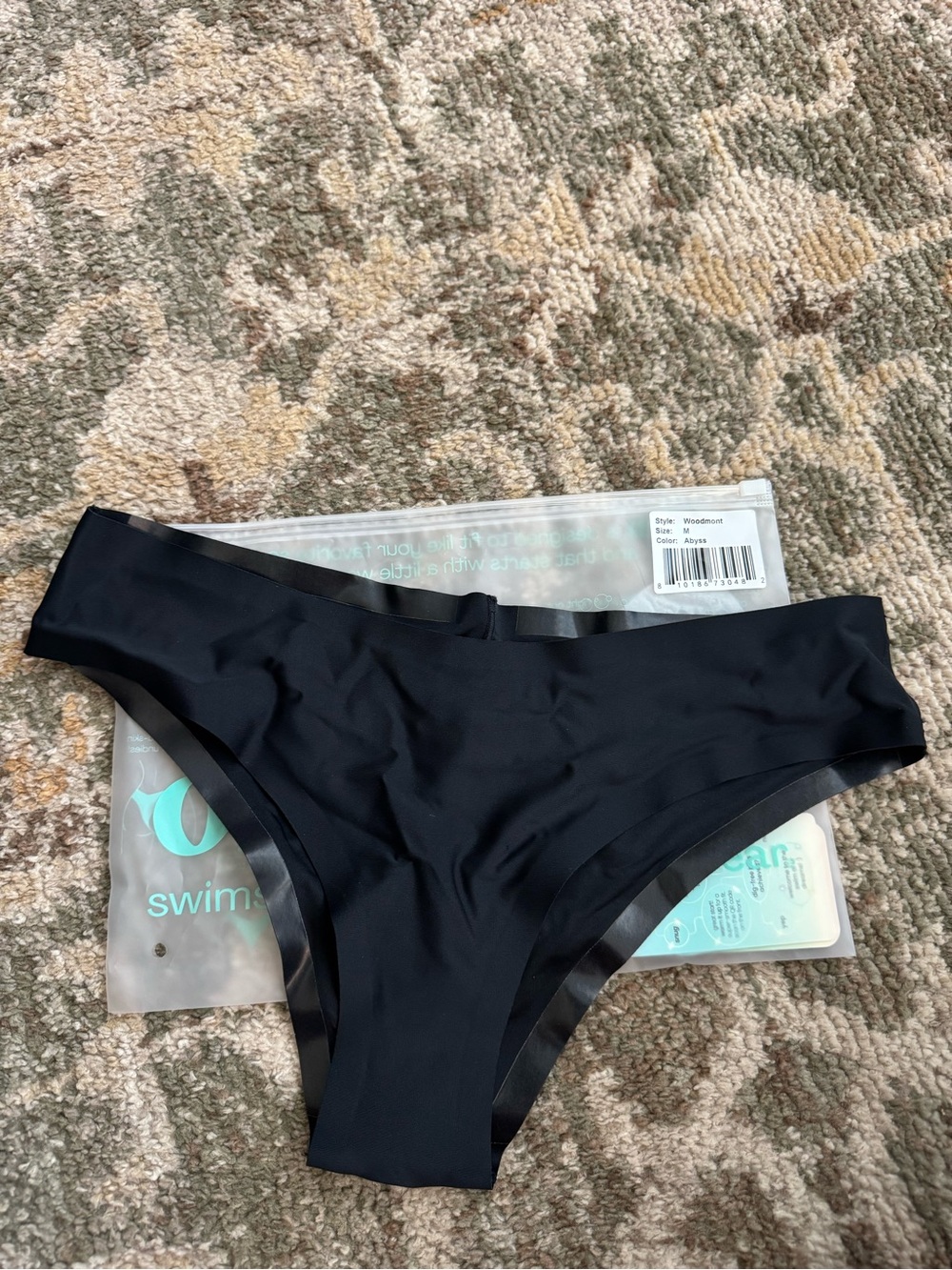 Seamless Black Bikini Bottoms - Women Swim Bikinis